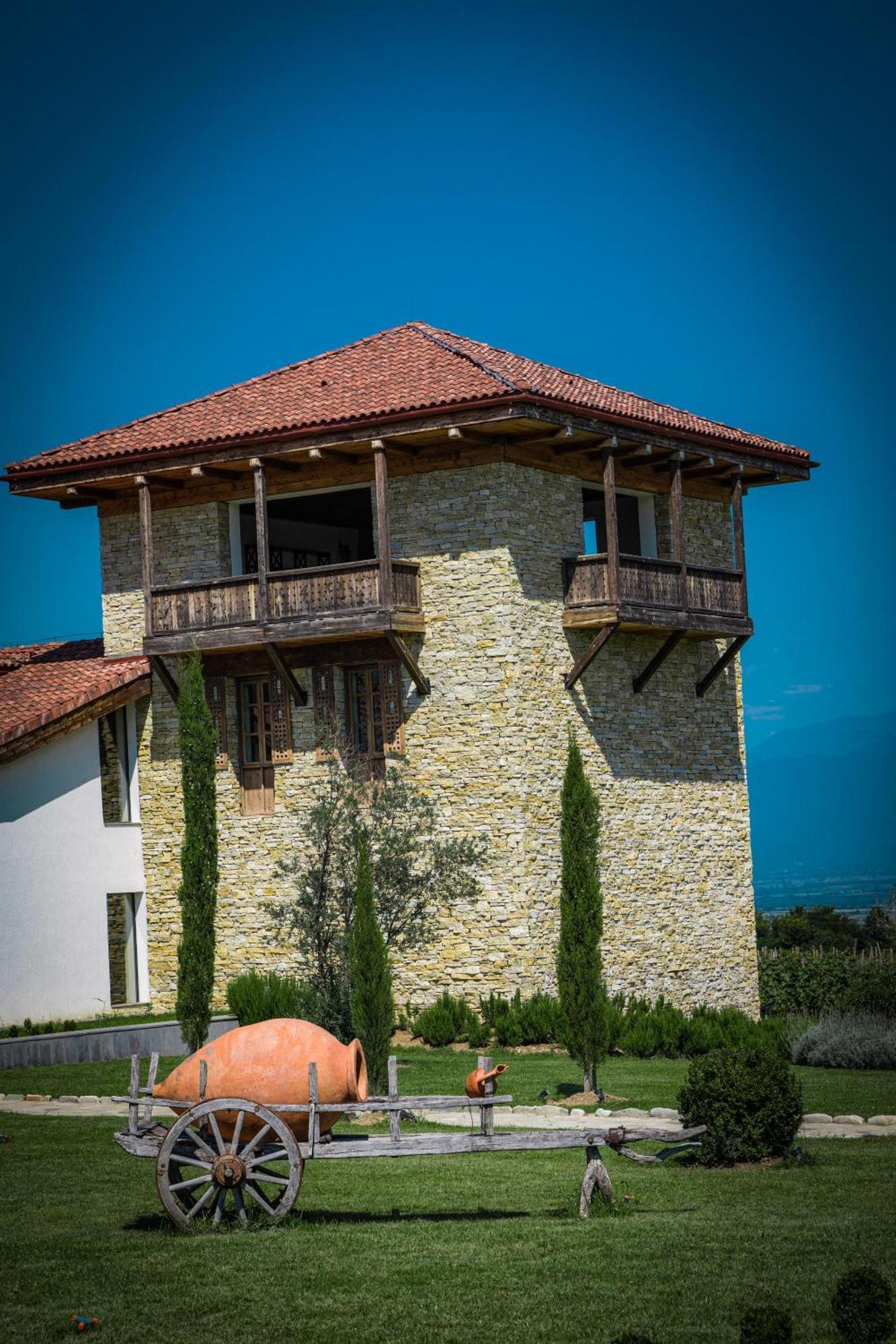 Chateau Mosmieri Hotel & Winery テラヴィ エクステリア 写真